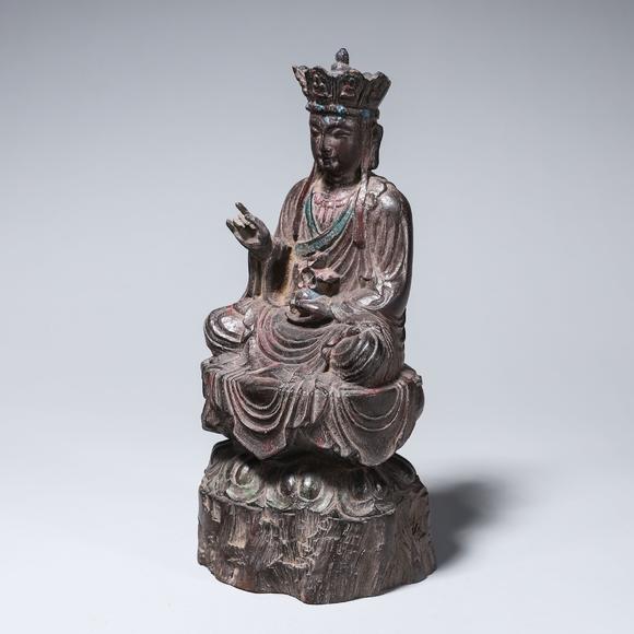 arosewoodbuddhastatue红酸枝金蝉子佛像
